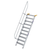Treppe 60° 10 Stufen Höhe 230 bis 252,5 cm