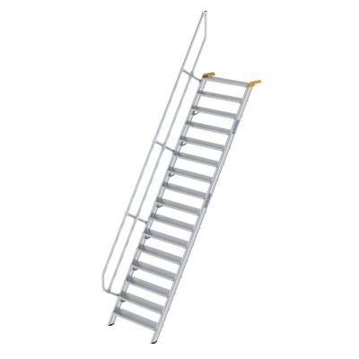 Treppe 60° 16 Stufen Höhe 368 bis 390,5 cm