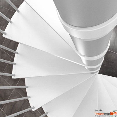 Spindeltreppe Flow Ø 140 cm