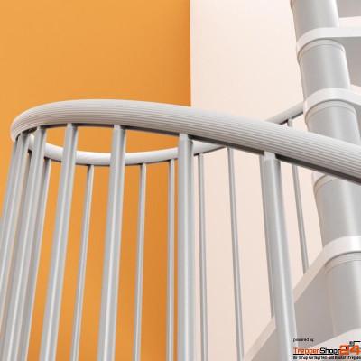 Spindeltreppe Flow Ø 140 cm