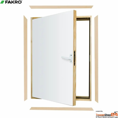 Kniestocktür DWK 60 x 110 cm, berechneter U-Wert 1,1 W/(m²K)