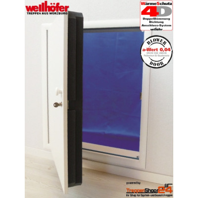 Wellhöfer Kniestocktür WärmeSchutz 4D - 60 x 80 cm