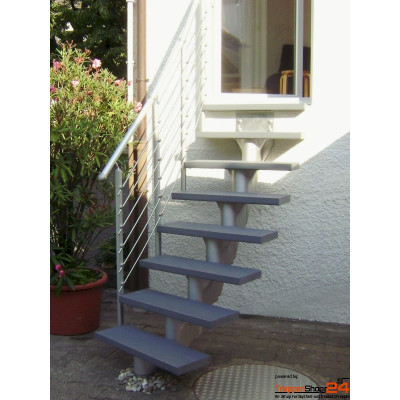 Außentreppe ÖkoStep 160  Breite 60 cm