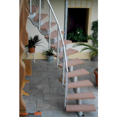 Außentreppe ÖkoStep 210  Breite 75 cm
