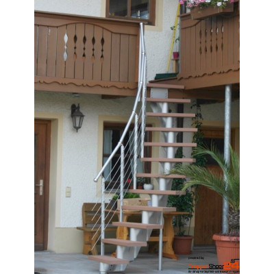 Außentreppe ÖkoStep 210  Breite 75 cm
