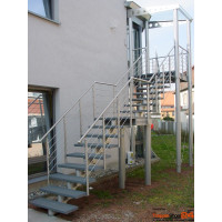 Außentreppe ÖkoStep 260  Breite 90 cm