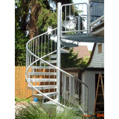 Spindeltreppe Silver Ø 200 cm