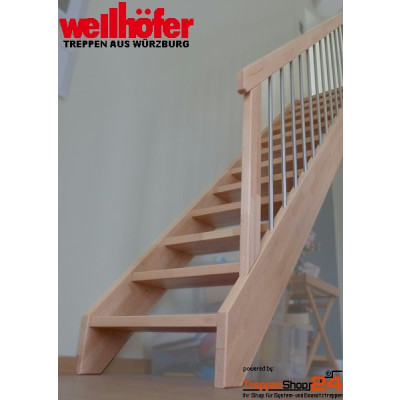Raumspartreppe TopStep Eiche