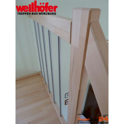 Raumspartreppe TopStep Eiche