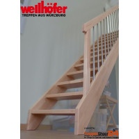 Raumspartreppe TopStep Eiche