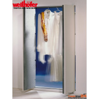 Kniestocktür 2 flügelig ohne WärmeSchutz