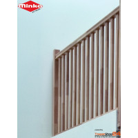Raumspartreppe Home 1/4 gewendelt Buche