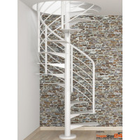 Spindeltreppe Iron Ø 120 cm