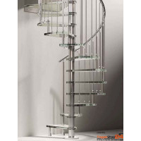 Spindeltreppe Vogue Glas Ø 160 cm