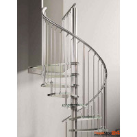 Spindeltreppe Vogue Glas Ø 160 cm