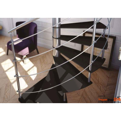 Spindeltreppe Ciclamino A Ø140 cm