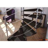 Spindeltreppe Ciclamino A Ø140 cm