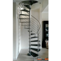 Spindeltreppe Ciclamino A Ø160 cm