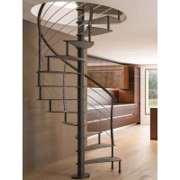 Spindeltreppe Ciclamnino K Curve Ø 140 cm