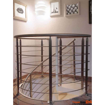 Spindeltreppe Ortensia D Ø 130 cm