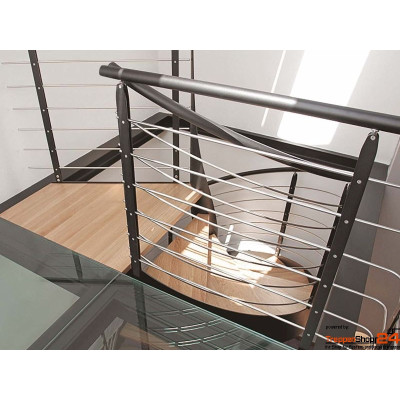 Spindeltreppe Ortensia C Ø 200 cm
