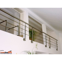 Spindeltreppe Ninfea Inox Ø 220 cm