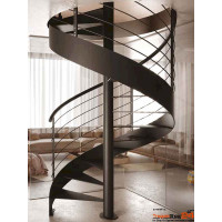 Spindeltreppe Rosa C Steel Ø 160 cm