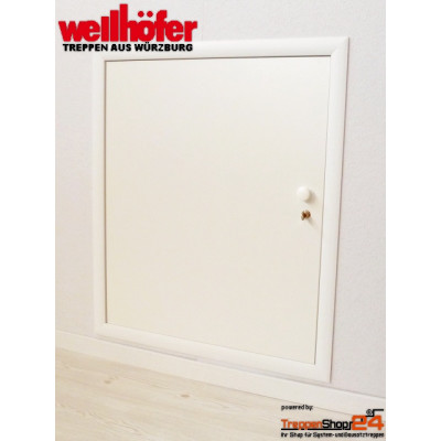 Wellhöfer Kniestocktür Maßanfertigung B30-70 x H150-180 cm, ohne WS