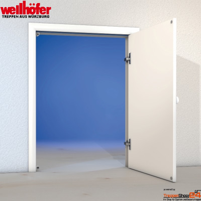 Wellhöfer Kniestocktür 60 x 80 cm, ohne Bodenschwelle