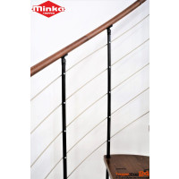 Spindeltreppe Venezia Ø 120 cm Eiche