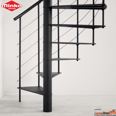 Spindeltreppe Milano Ø120 cm