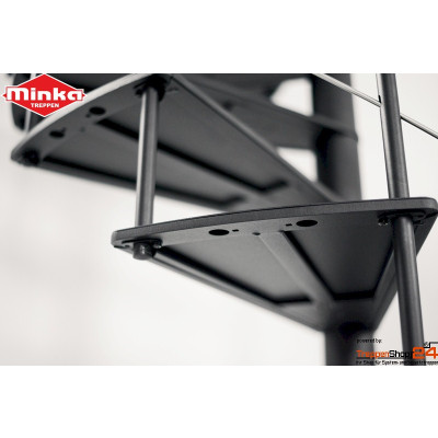 Spindeltreppe Milano Ø120 cm
