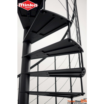 Spindeltreppe Milano Ø140 cm
