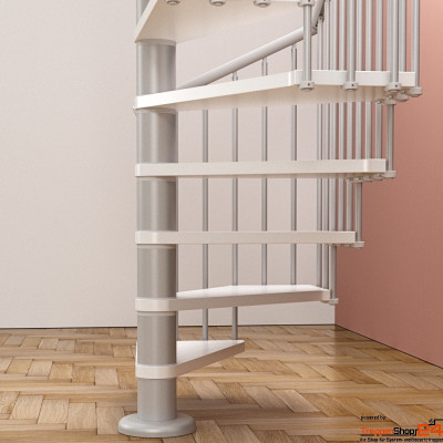 Spindeltreppe Flow Q 140 x140 cm