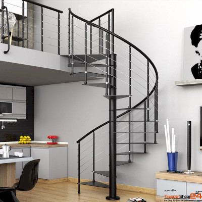 Spindeltreppe SLIM Ø 140 cm