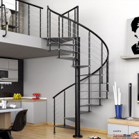 Spindeltreppe SLIM Ø 140 cm