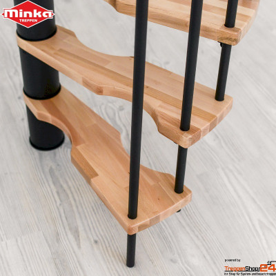 Sparspindeltreppe Suono Smart Ø 140 cm