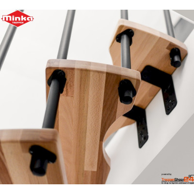 Sparspindeltreppe Suono Smart Ø 140 cm