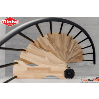Sparspindeltreppe Suono Smart Ø 140 cm