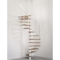 Spindeltreppe Venezia Smart Eiche Ø 120 cm