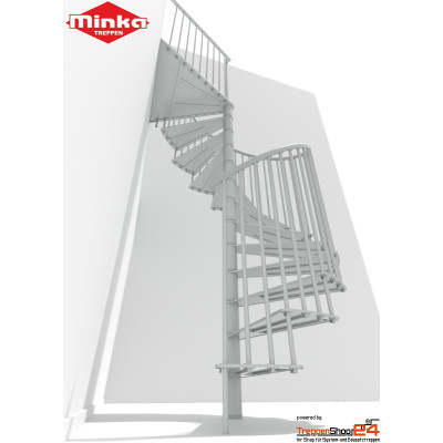 Spindeltreppe Portofino Ø120 cm