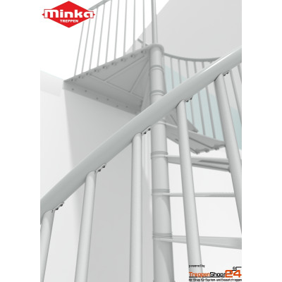 Spindeltreppe Portofino Ø120 cm