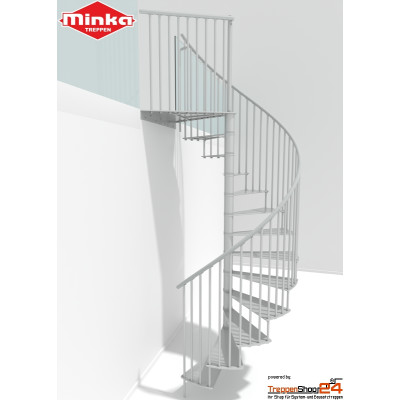 Spindeltreppe Portofino Ø120 cm
