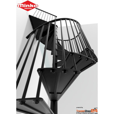 Spindeltreppe Portofino Ø120 cm