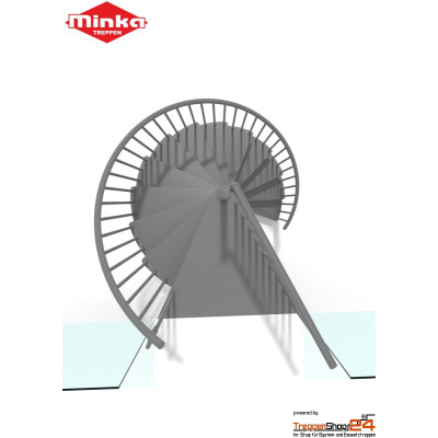Spindeltreppe Portofino Ø120 cm