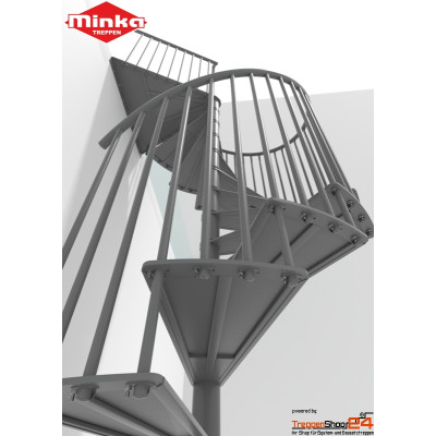 Spindeltreppe Portofino Ø120 cm