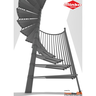 Spindeltreppe Portofino Ø120 cm