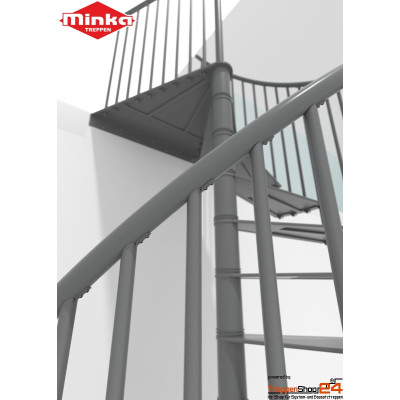Spindeltreppe Portofino Ø120 cm