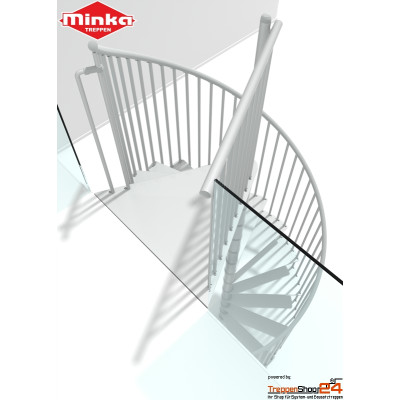 Spindeltreppe Portofino Ø120 cm