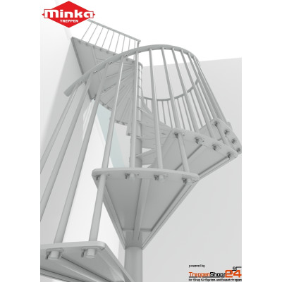 Spindeltreppe Portofino Ø120 cm